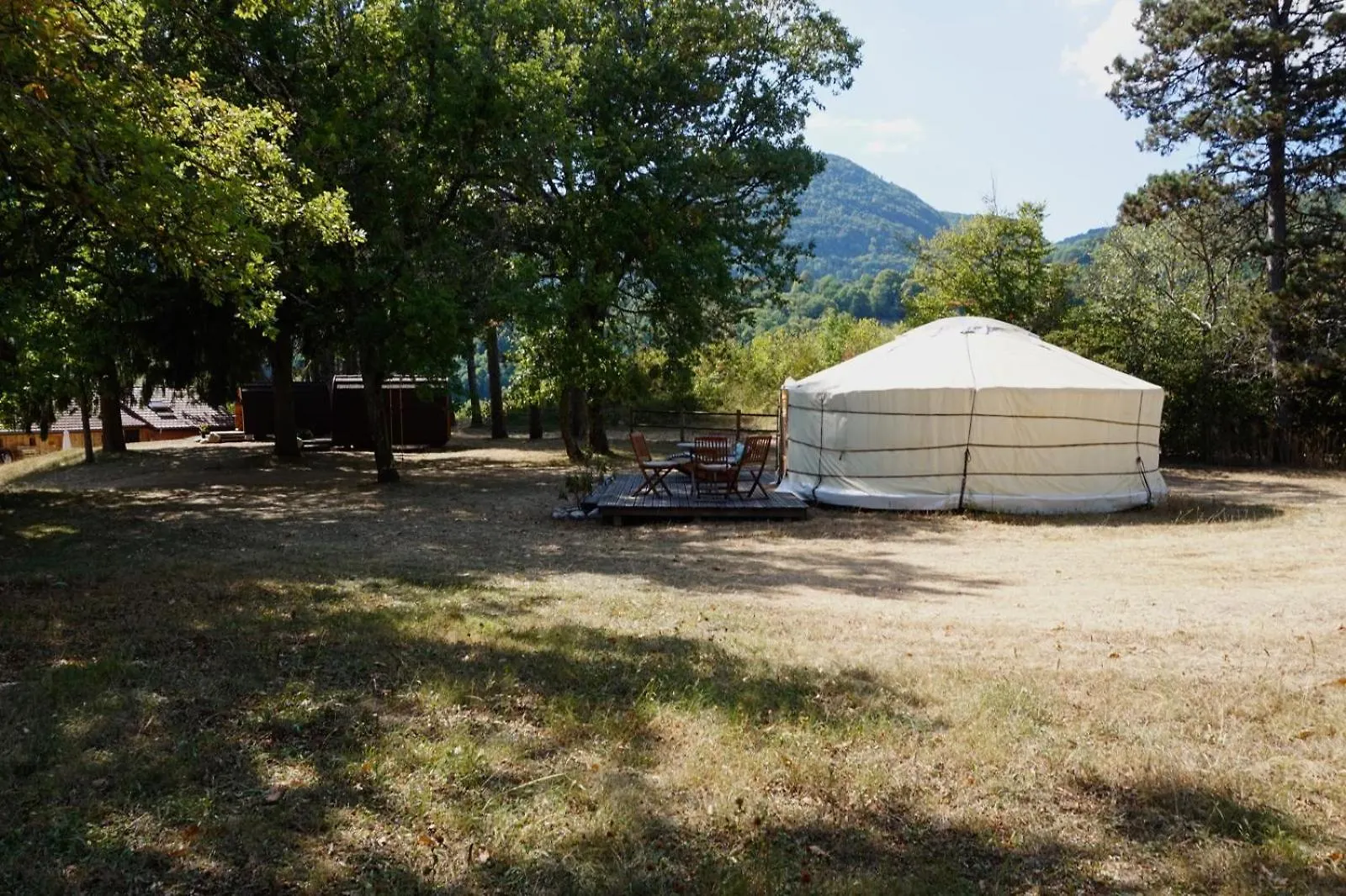 Luxury tent Yourte Mongole Champfromier