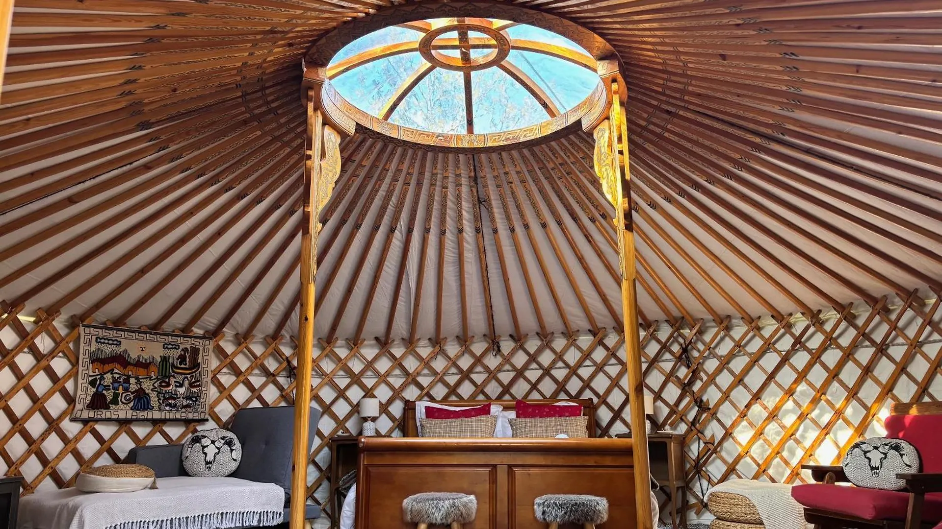 Yourte Mongole Champfromier Luxury tent