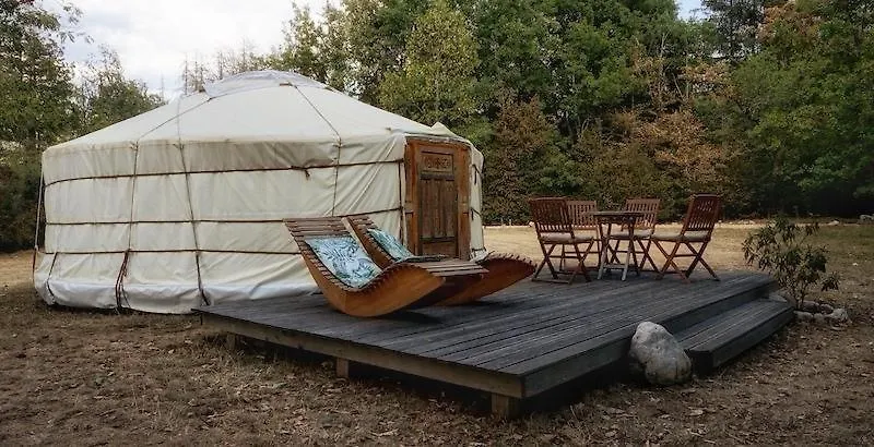 Yourte Mongole Champfromier Luxury tent